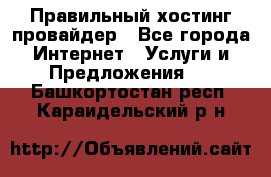 Правильный хостинг провайдер - Все города Интернет » Услуги и Предложения   . Башкортостан респ.,Караидельский р-н